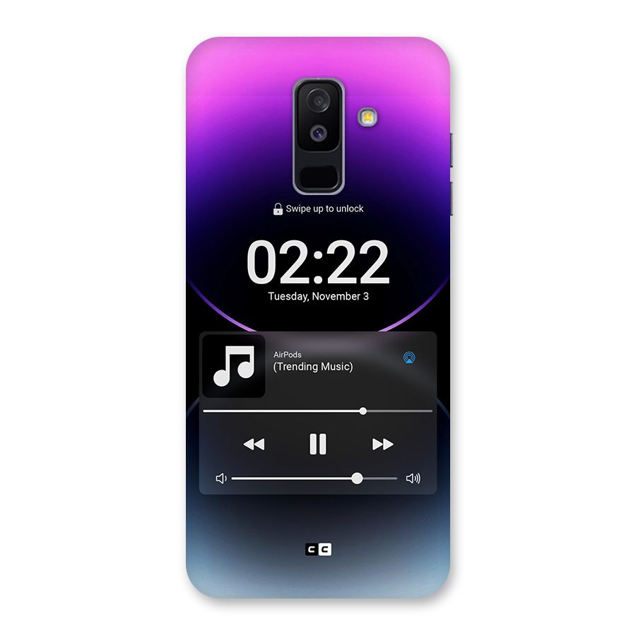 Trending Music Back Case for Galaxy A6 Plus