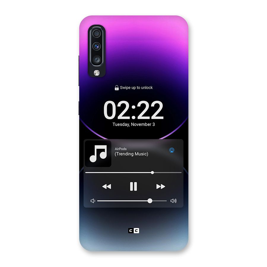 Trending Music Back Case for Galaxy A70