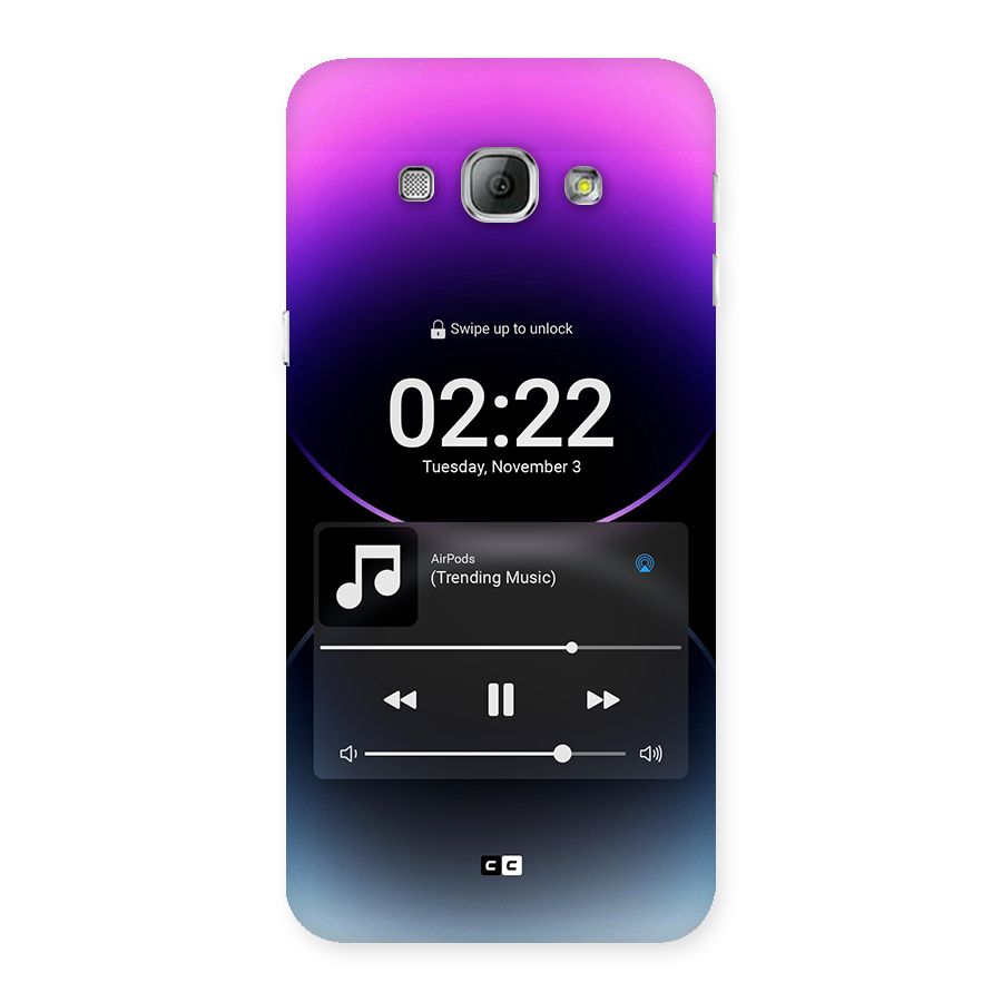 Trending Music Back Case for Galaxy A8