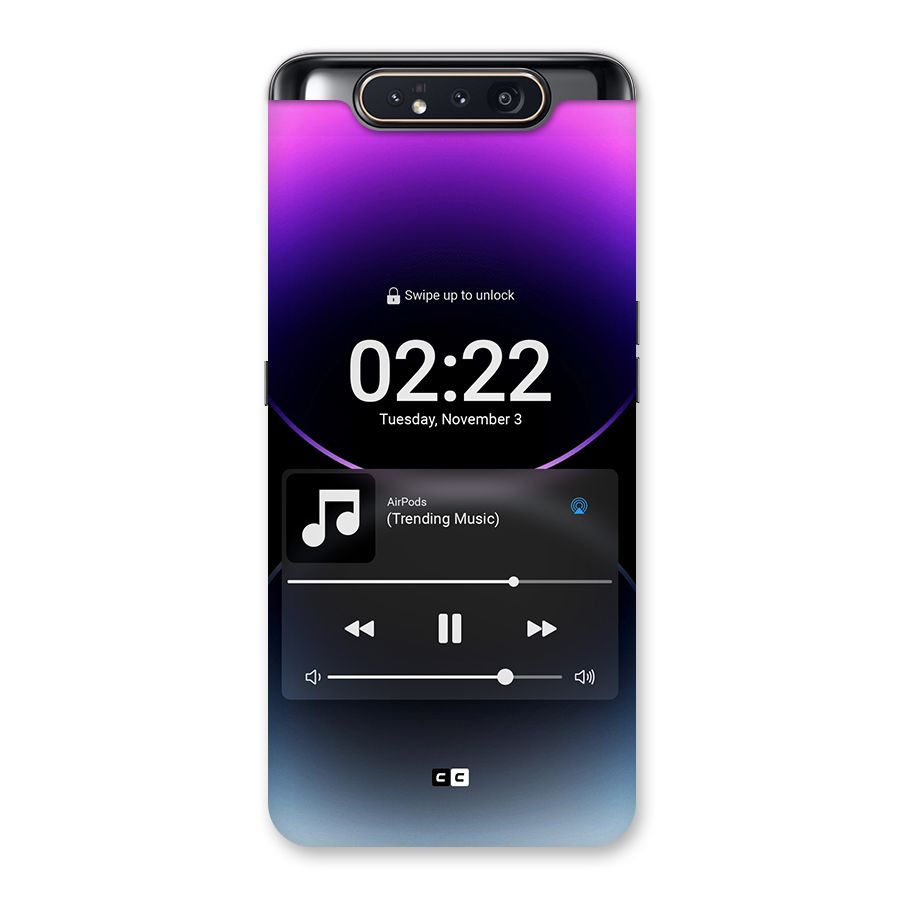 Trending Music Back Case for Galaxy A80