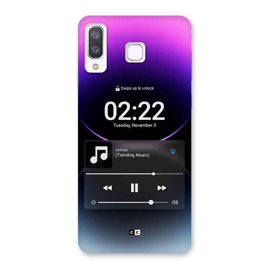 Trending Music Back Case for Galaxy A8 Star