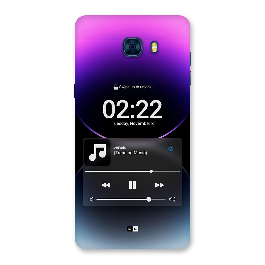 Trending Music Back Case for Galaxy C7 Pro