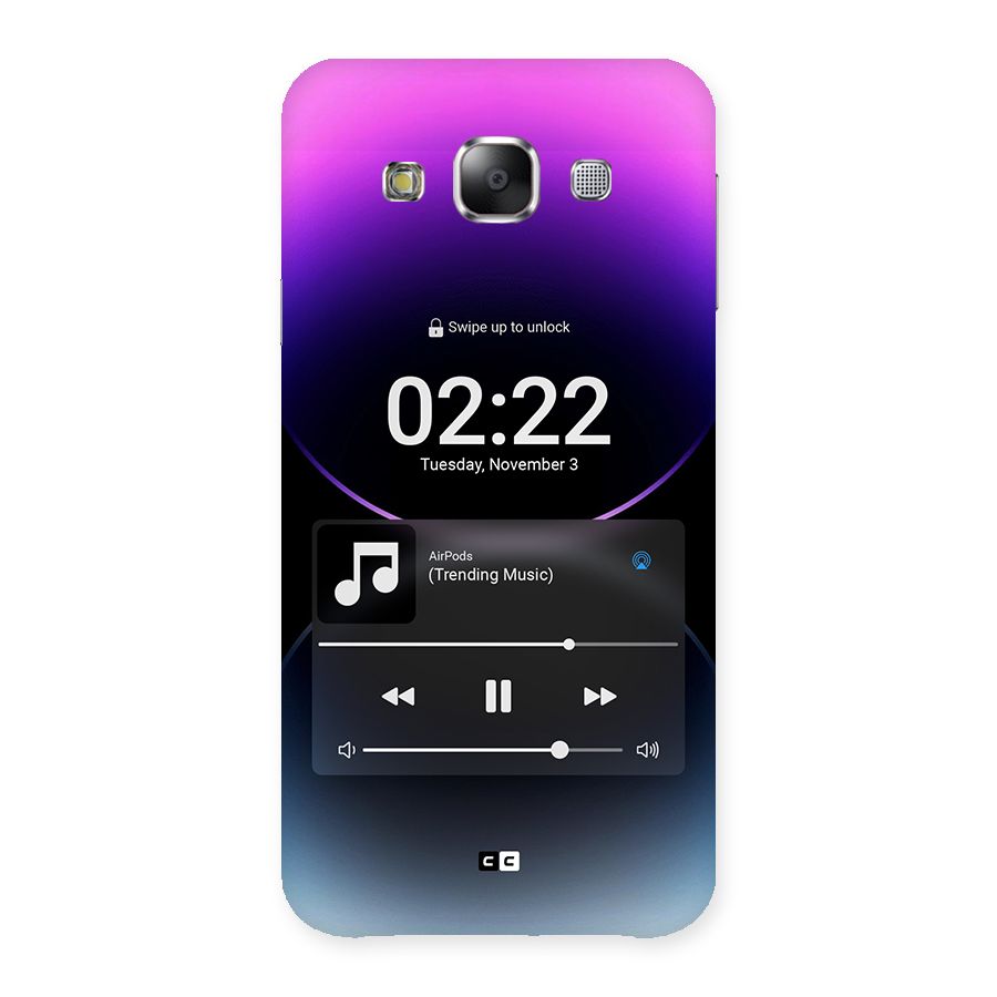 Trending Music Back Case for Galaxy E5