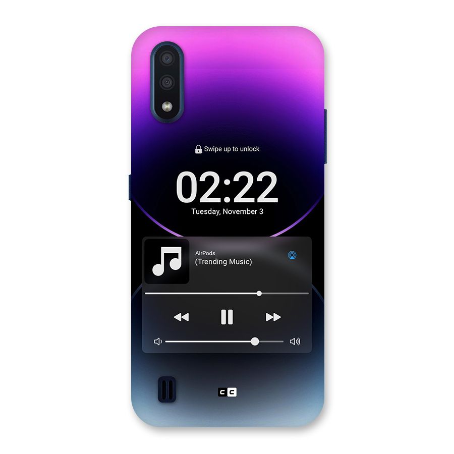 Trending Music Back Case for Galaxy M01