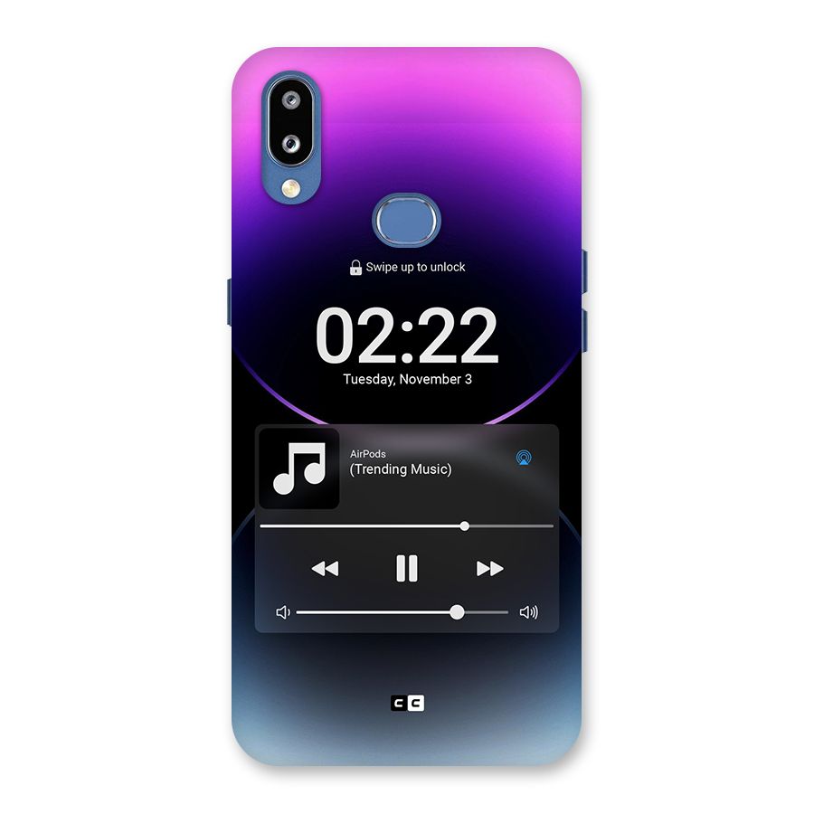 Trending Music Back Case for Galaxy M01s