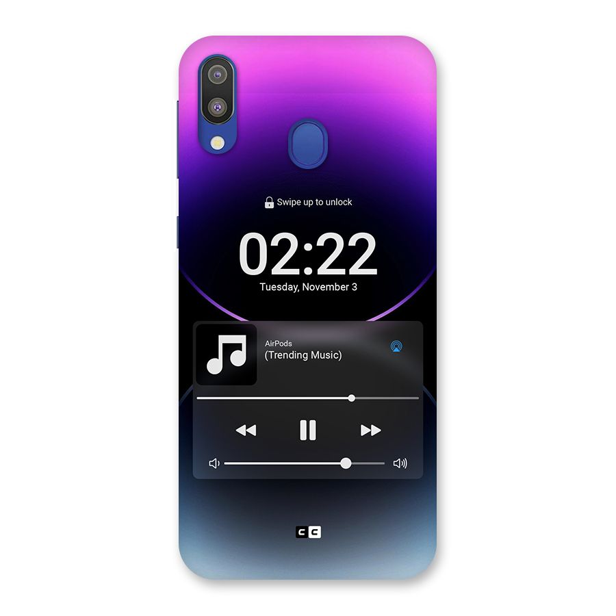 Trending Music Back Case for Galaxy M20