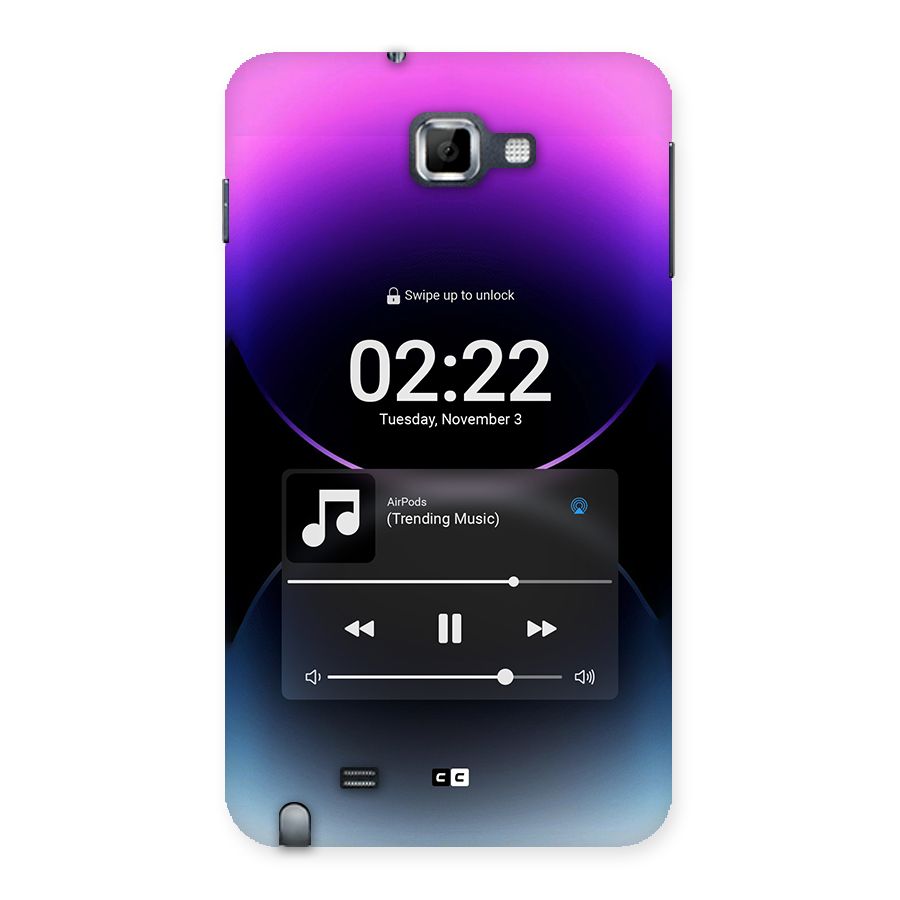 Trending Music Back Case for Galaxy Note
