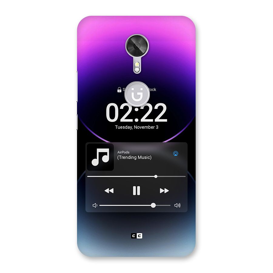 Trending Music Back Case for Gionee A1