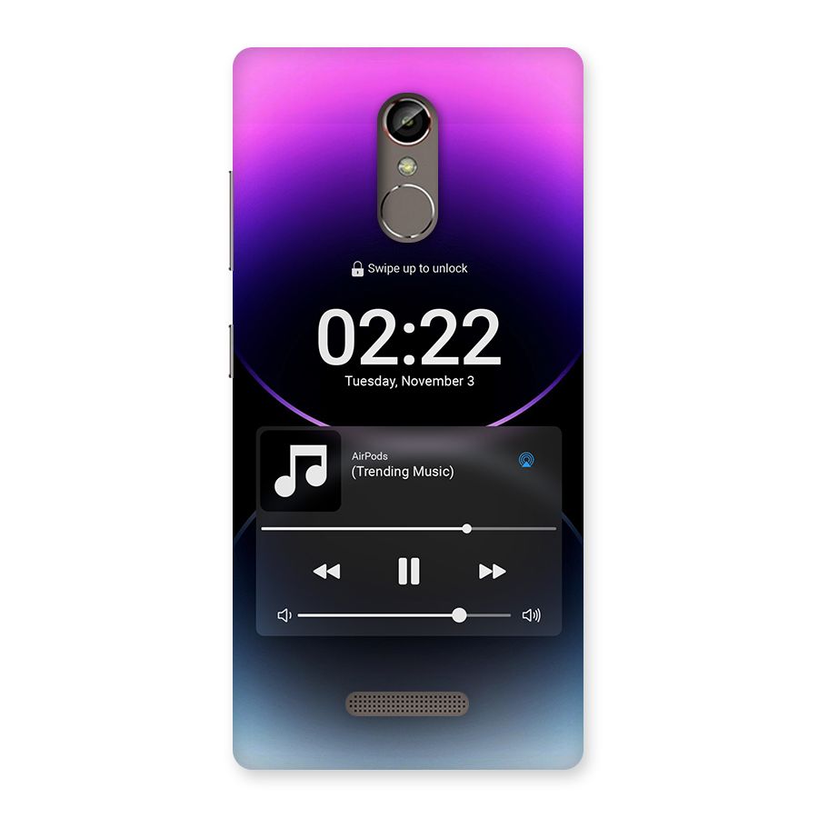 Trending Music Back Case for Gionee S6s