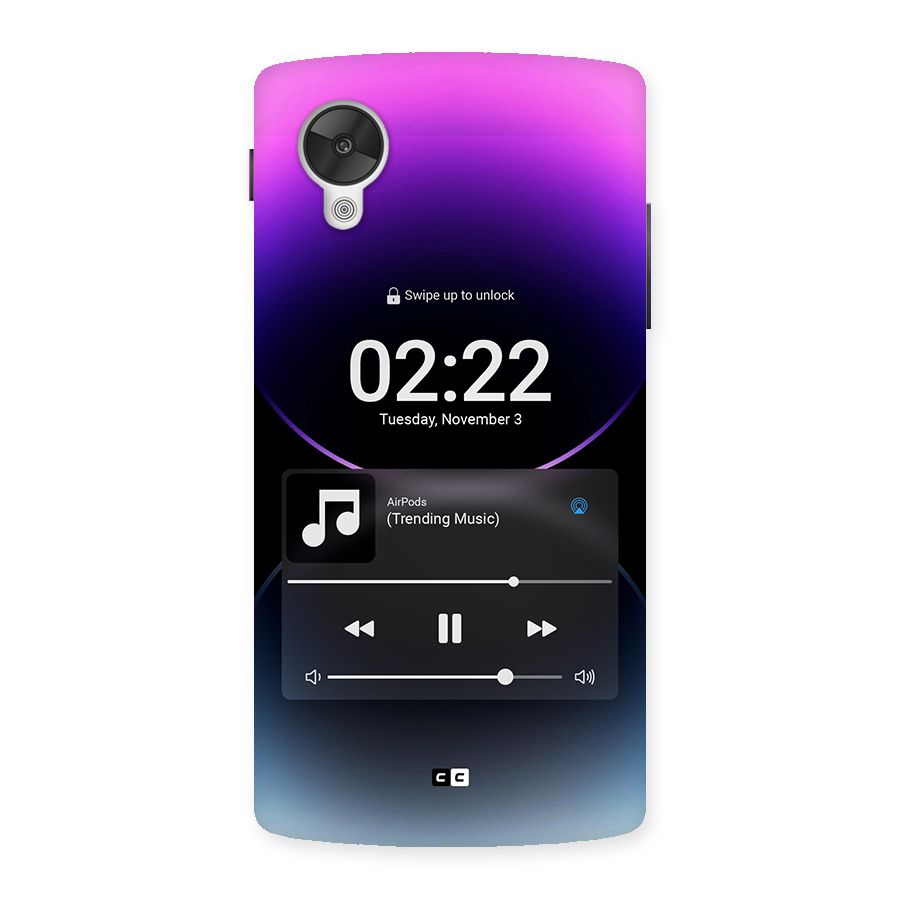 Trending Music Back Case for Google Nexus 5