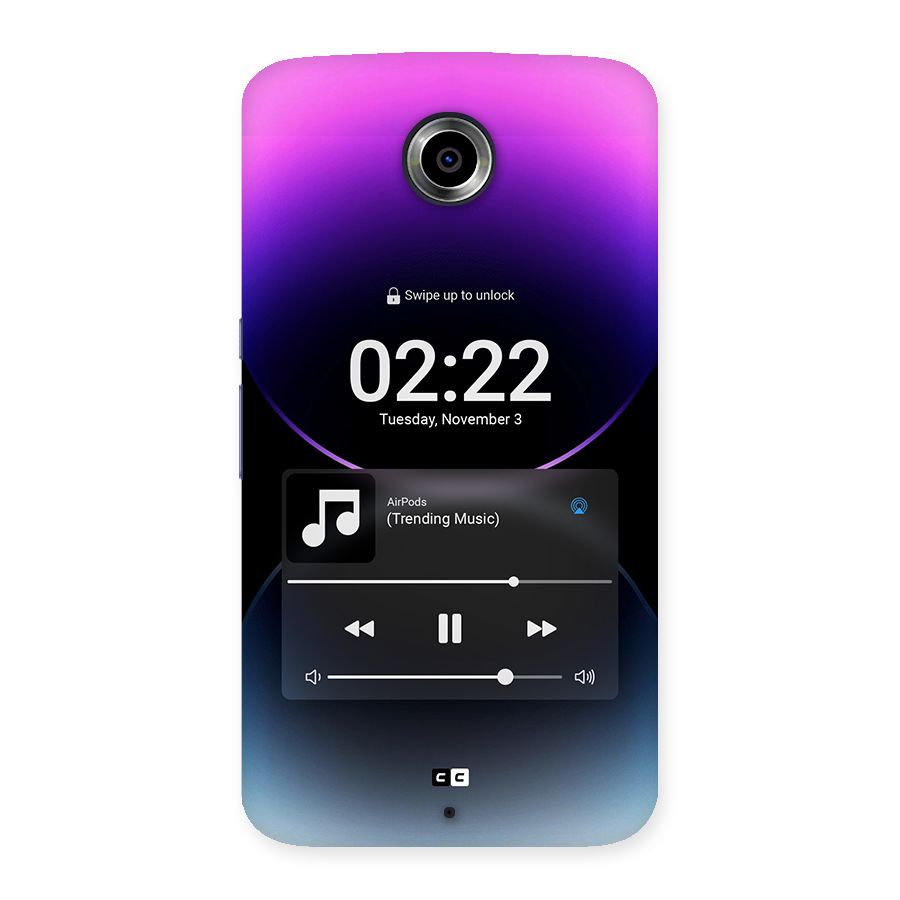 Trending Music Back Case for Google Nexus 6
