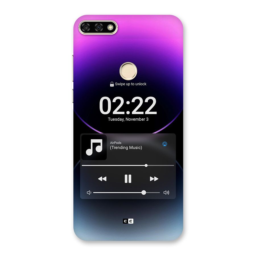 Trending Music Back Case for Honor 7A