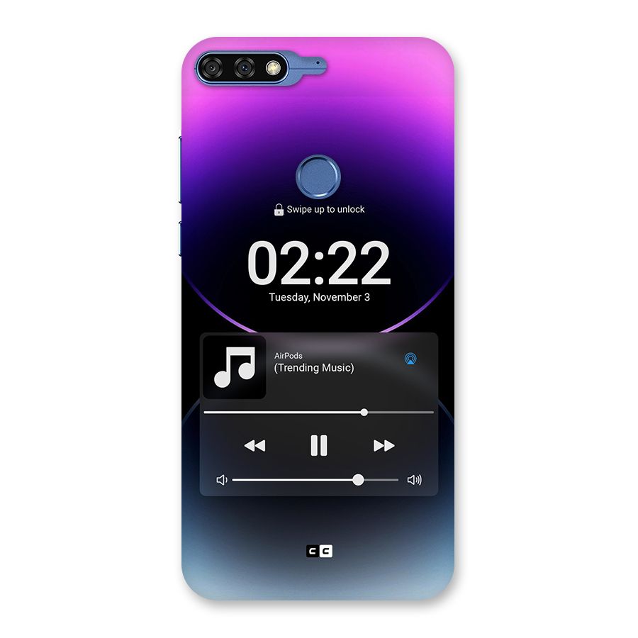 Trending Music Back Case for Honor 7C
