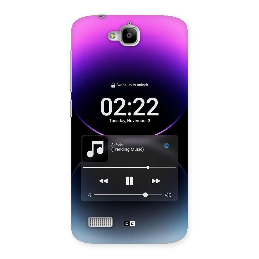 Trending Music Back Case for Honor Holly