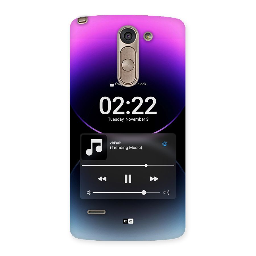 Trending Music Back Case for LG G3 Stylus