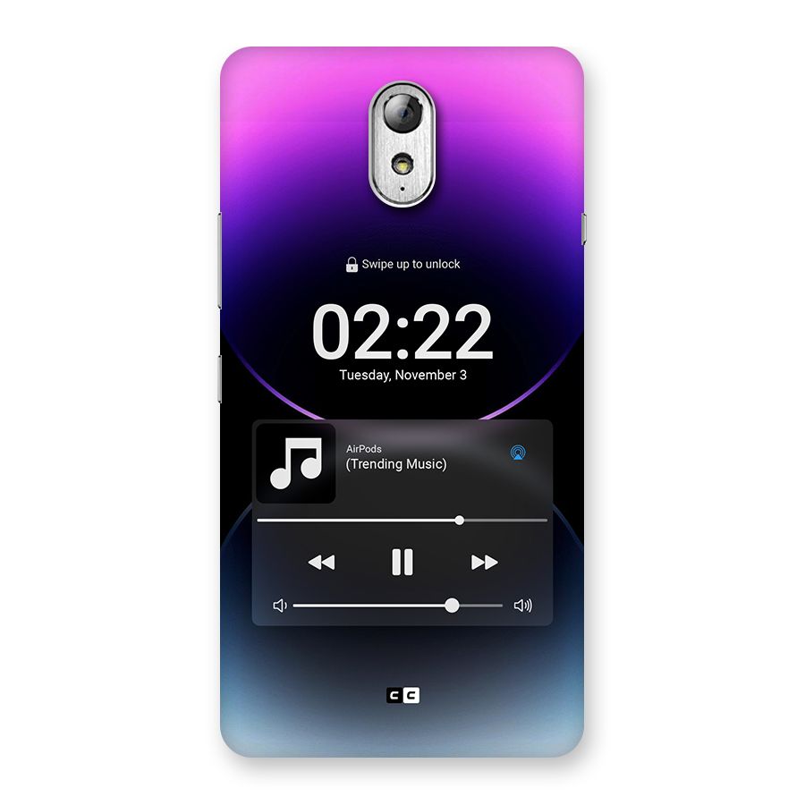 Trending Music Back Case for Lenovo Vibe P1M