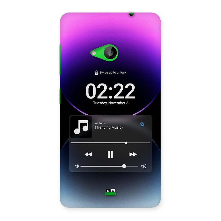 Trending Music Back Case for Lumia 535