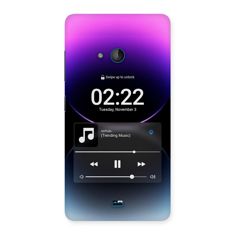 Trending Music Back Case for Lumia 540