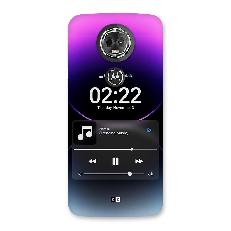 Trending Music Back Case for Moto E5 Plus