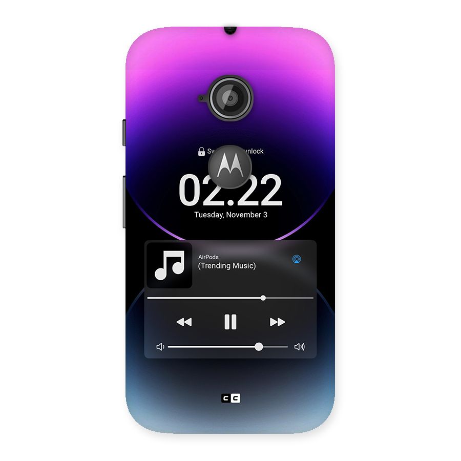 Trending Music Back Case for Moto E 2nd Gen