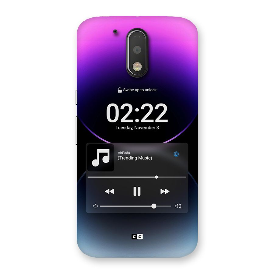Trending Music Back Case for Moto G4 Plus