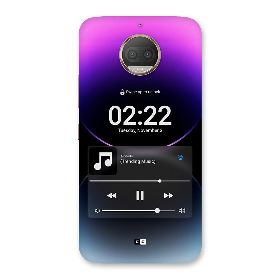 Trending Music Back Case for Moto G5s Plus