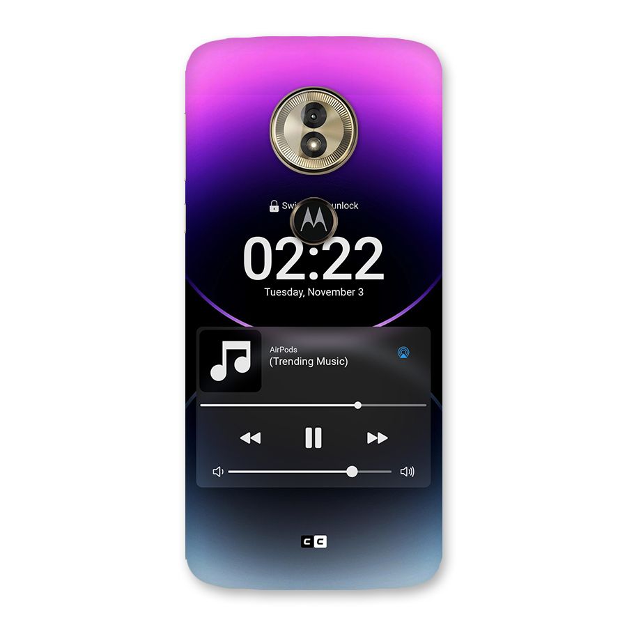Trending Music Back Case for Moto G6 Play