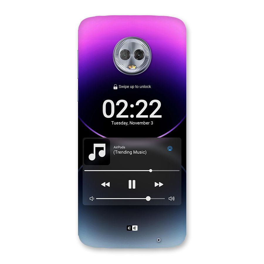 Trending Music Back Case for Moto G6 Plus
