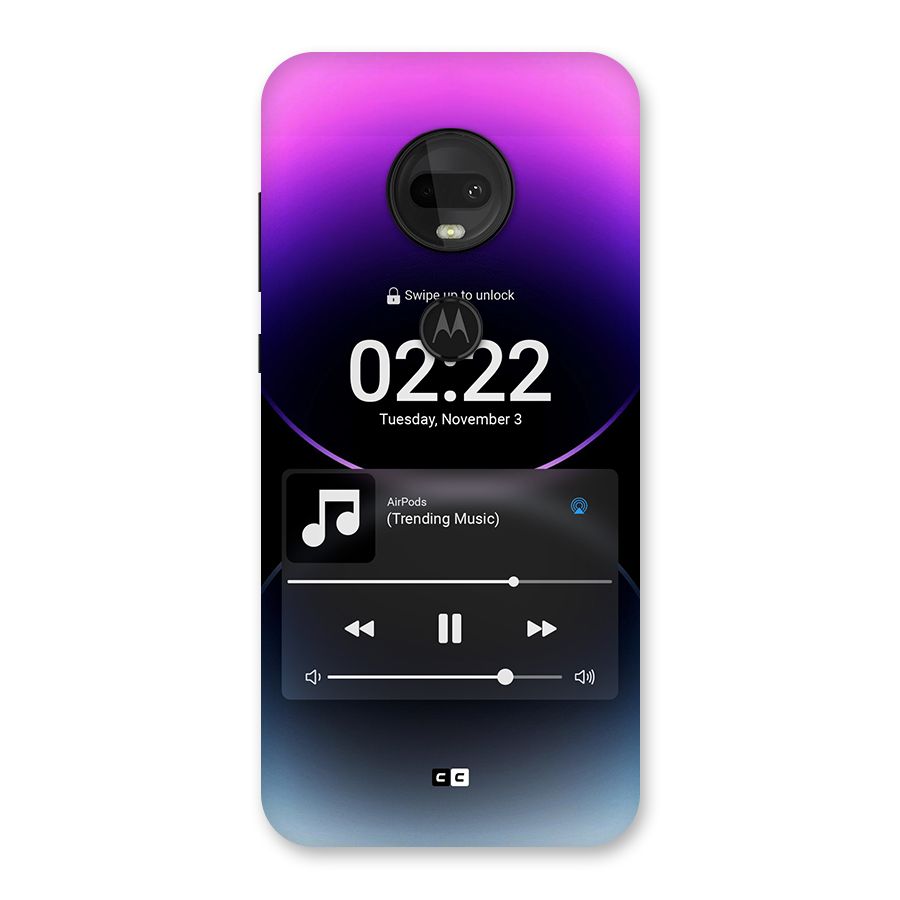 Trending Music Back Case for Moto G7