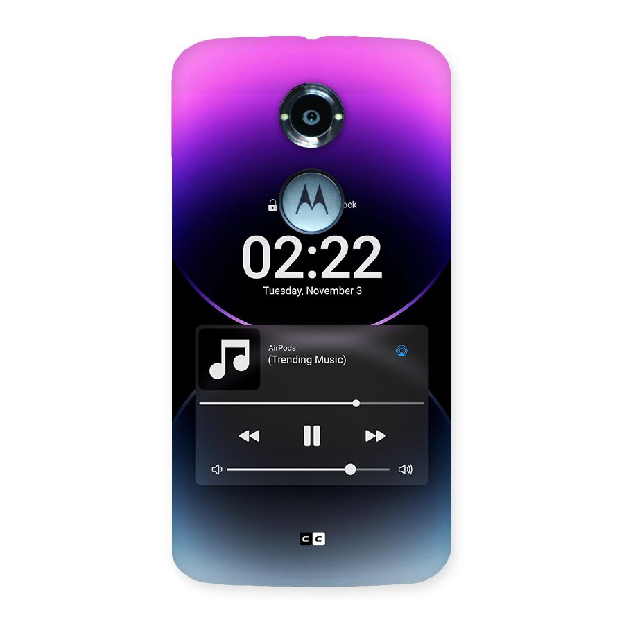 Trending Music Back Case for Moto X2
