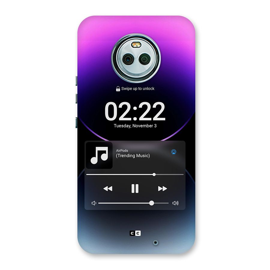 Trending Music Back Case for Moto X4