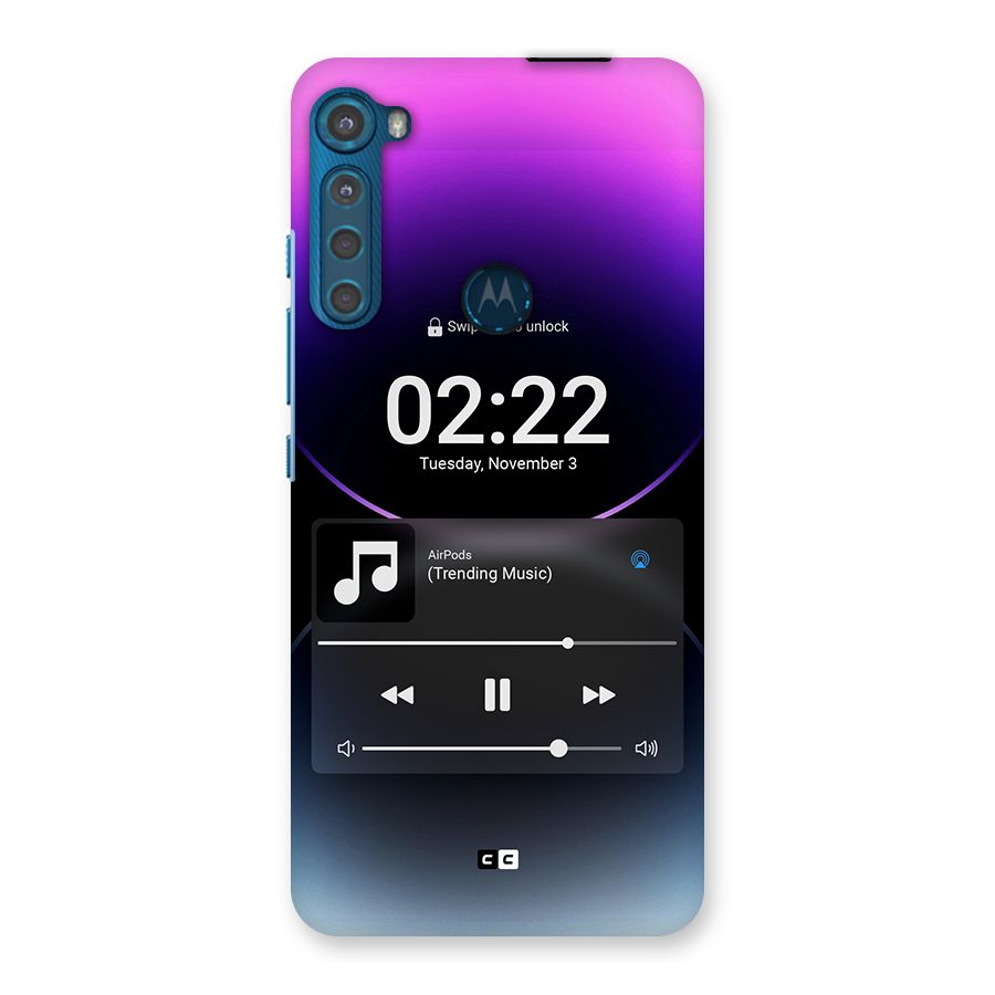 Trending Music Back Case for Motorola One Fusion Plus