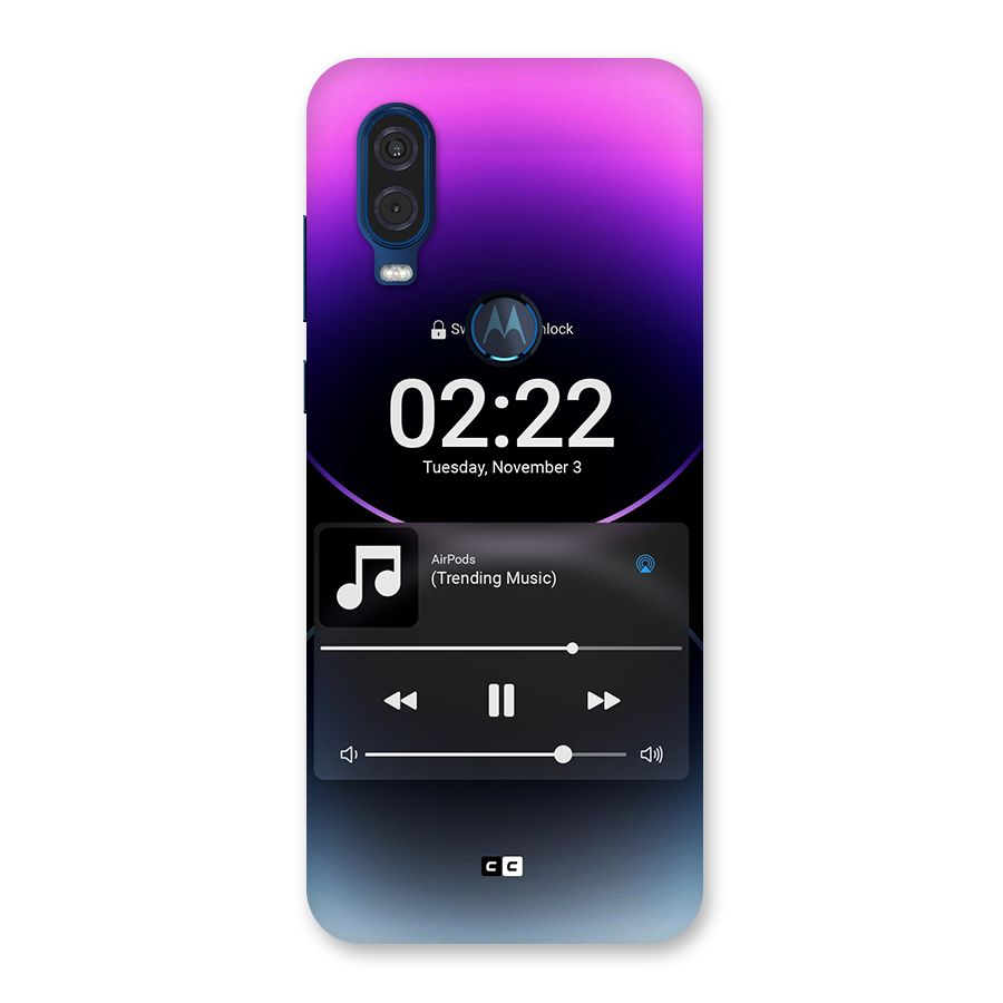 Trending Music Back Case for Motorola One Vision