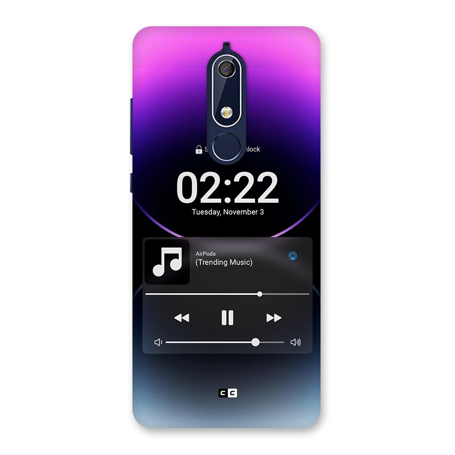 Trending Music Back Case for Nokia 5.1