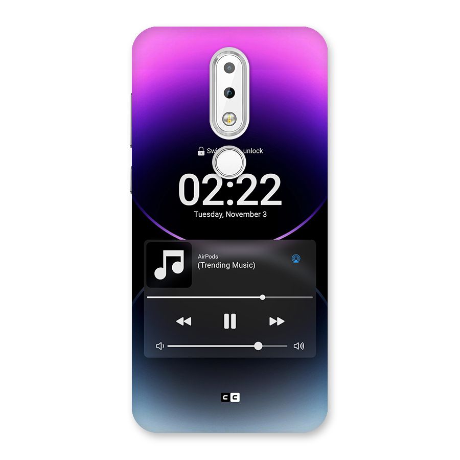 Trending Music Back Case for Nokia 6.1 Plus
