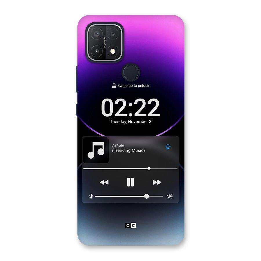 Trending Music Back Case for Oppo A15