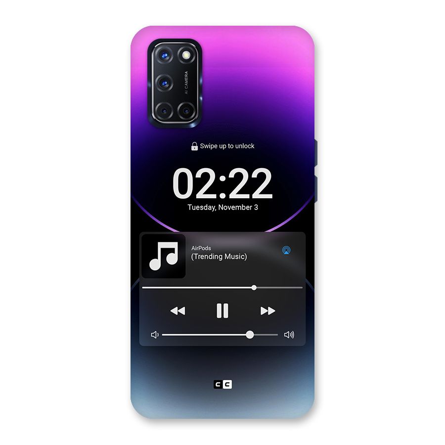 Trending Music Back Case for Oppo A52