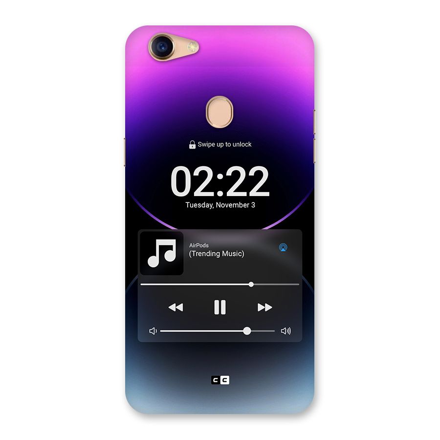 Trending Music Back Case for Oppo F5 Youth