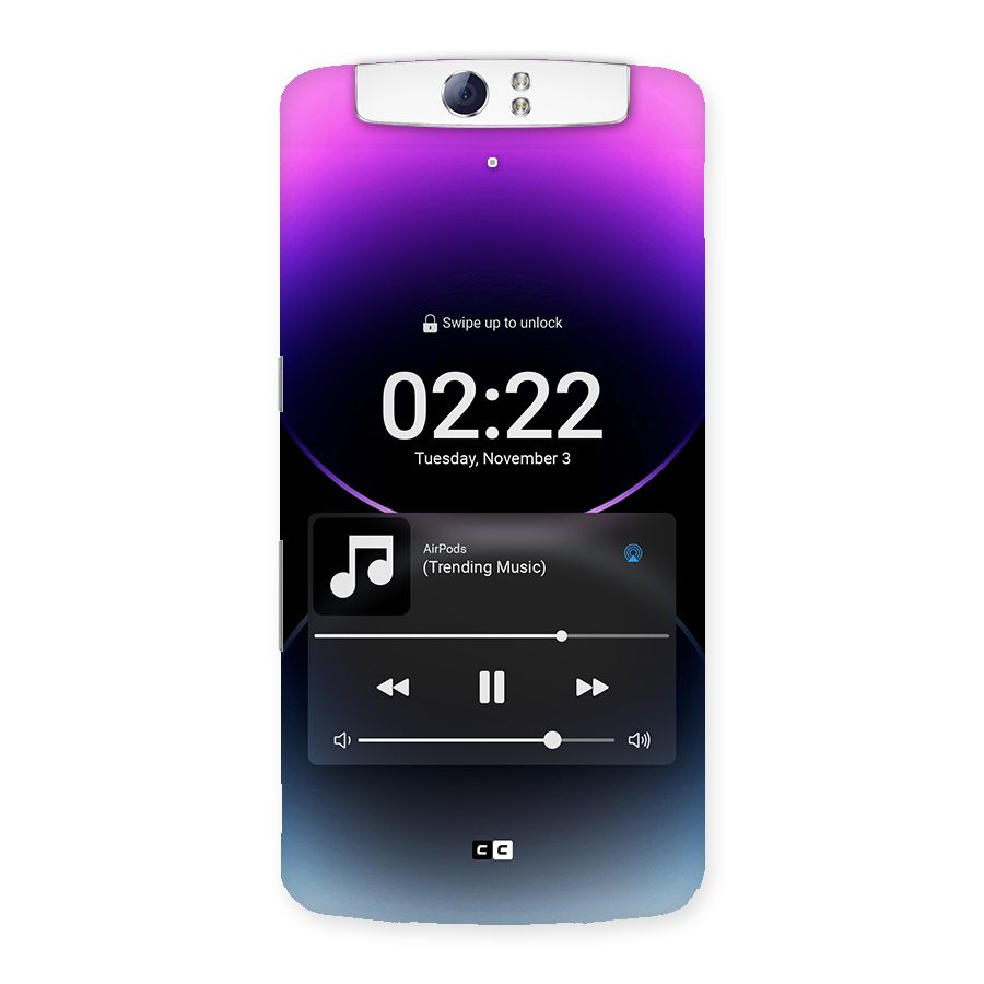 Trending Music Back Case for Oppo N1