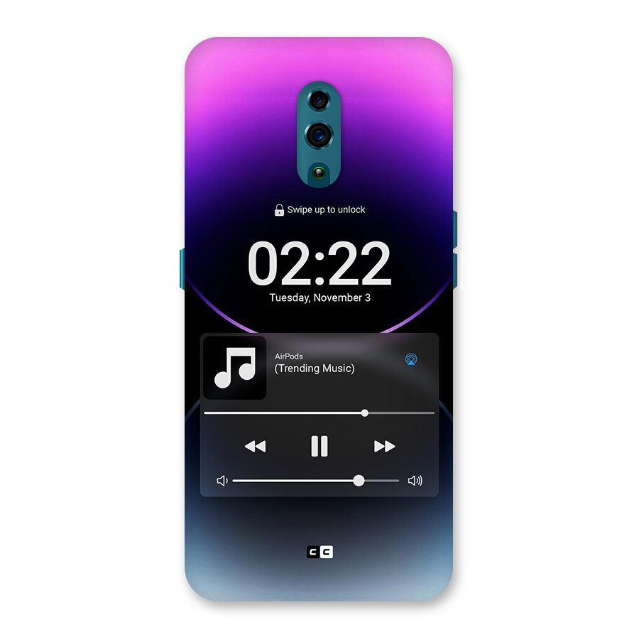Trending Music Back Case for Oppo Reno