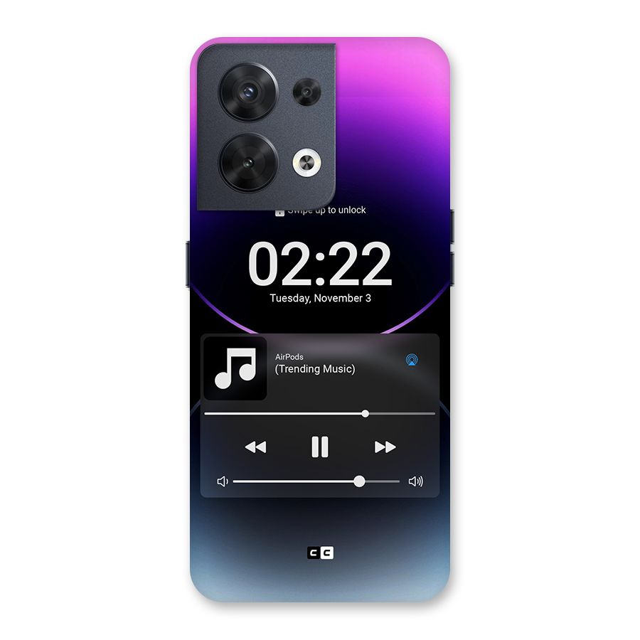 Trending Music Back Case for Oppo Reno8 5G