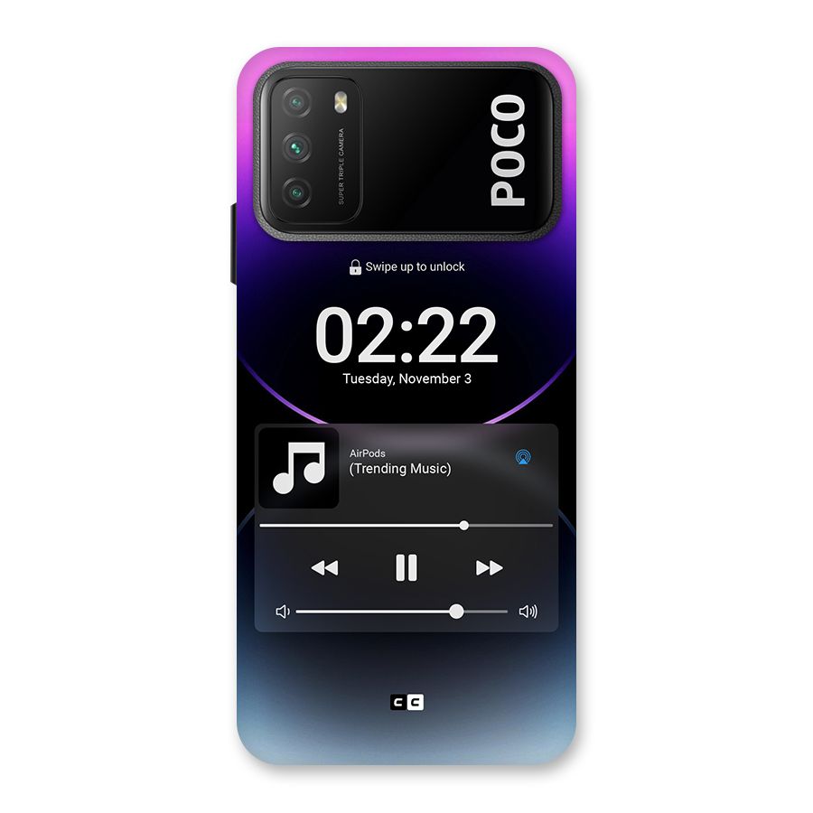 Trending Music Back Case for Poco M3