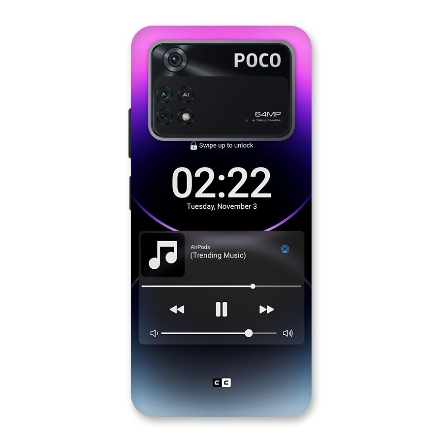 Trending Music Back Case for Poco M4 Pro 4G