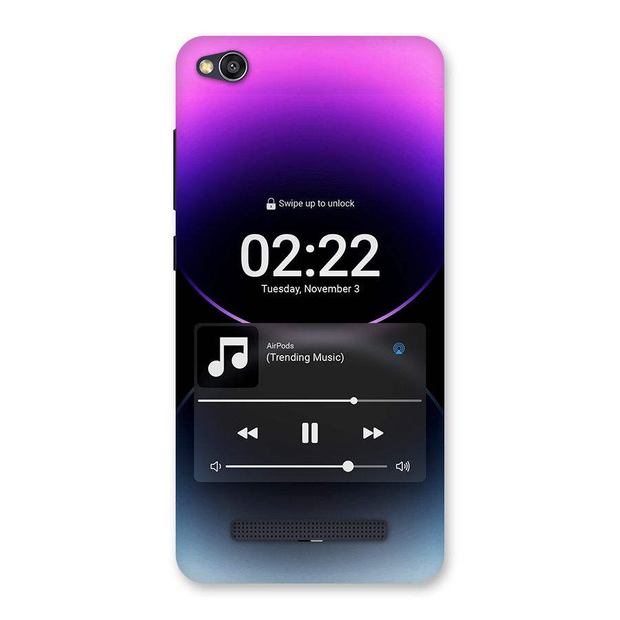 Trending Music Back Case for Redmi 4A