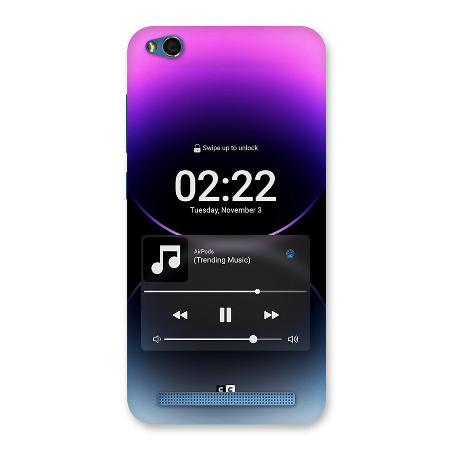 Trending Music Back Case for Redmi 5A