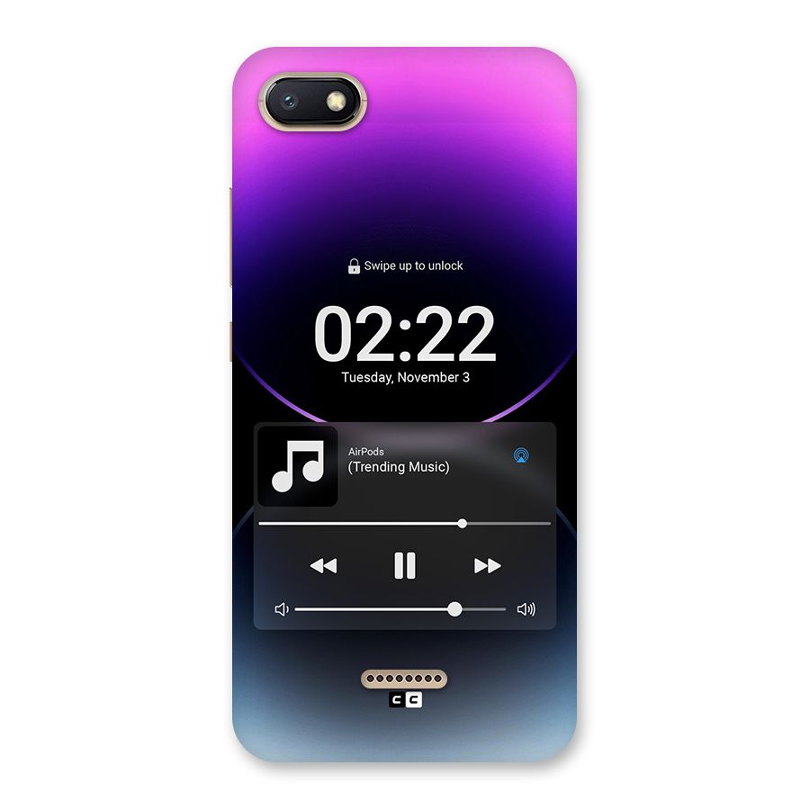 Trending Music Back Case for Redmi 6A