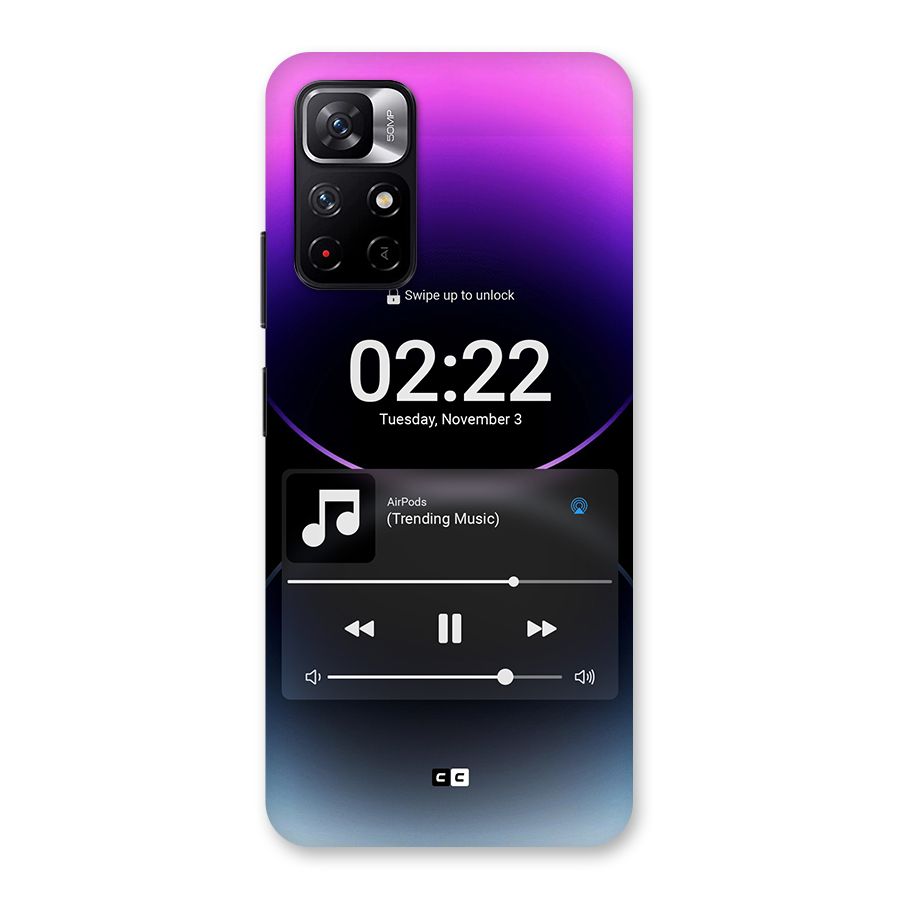 Trending Music Back Case for Redmi Note 11T 5G