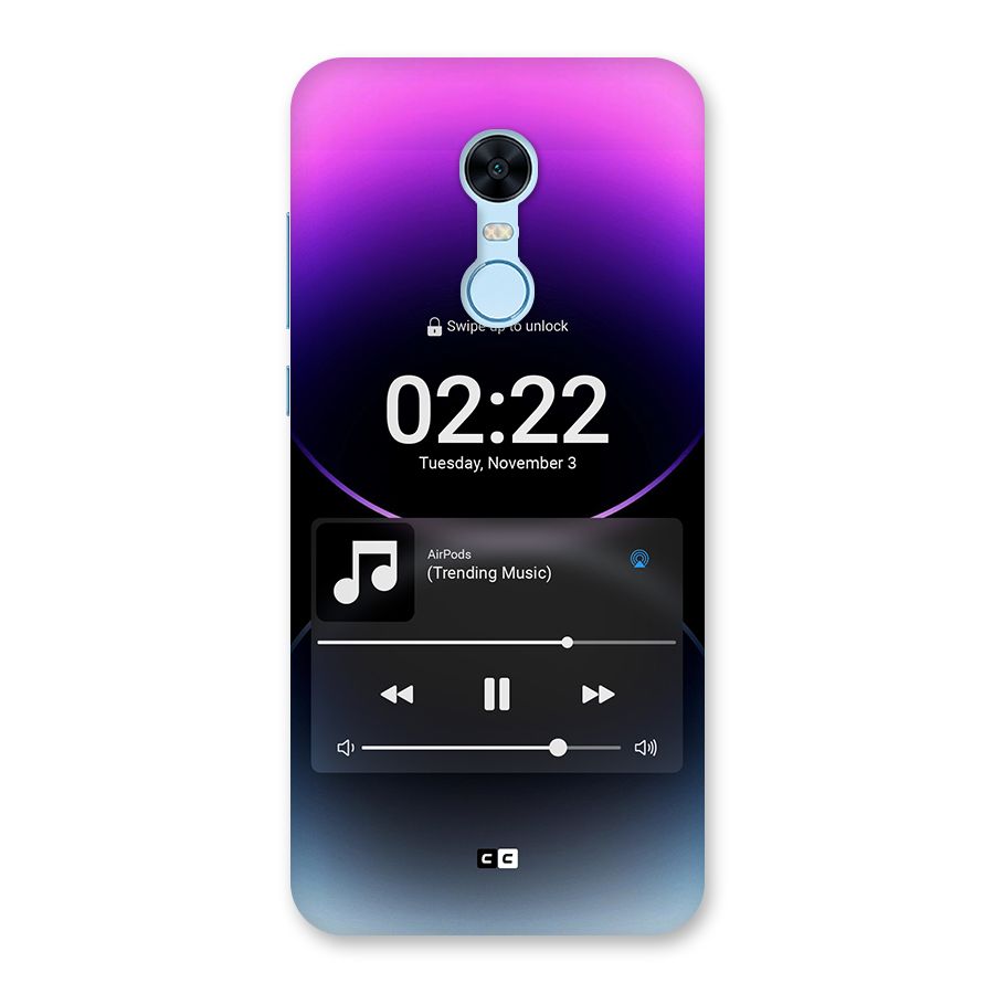 Trending Music Back Case for Redmi Note 5