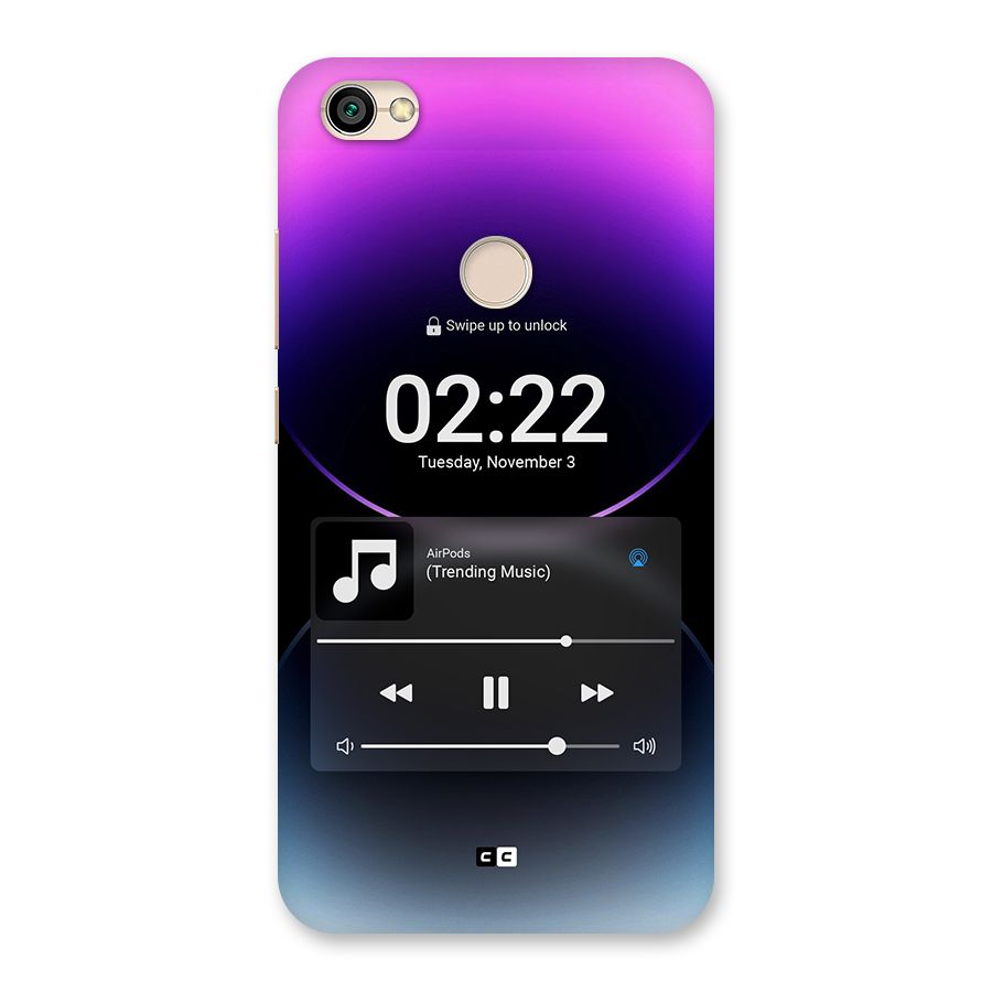 Trending Music Back Case for Redmi Y1 2017