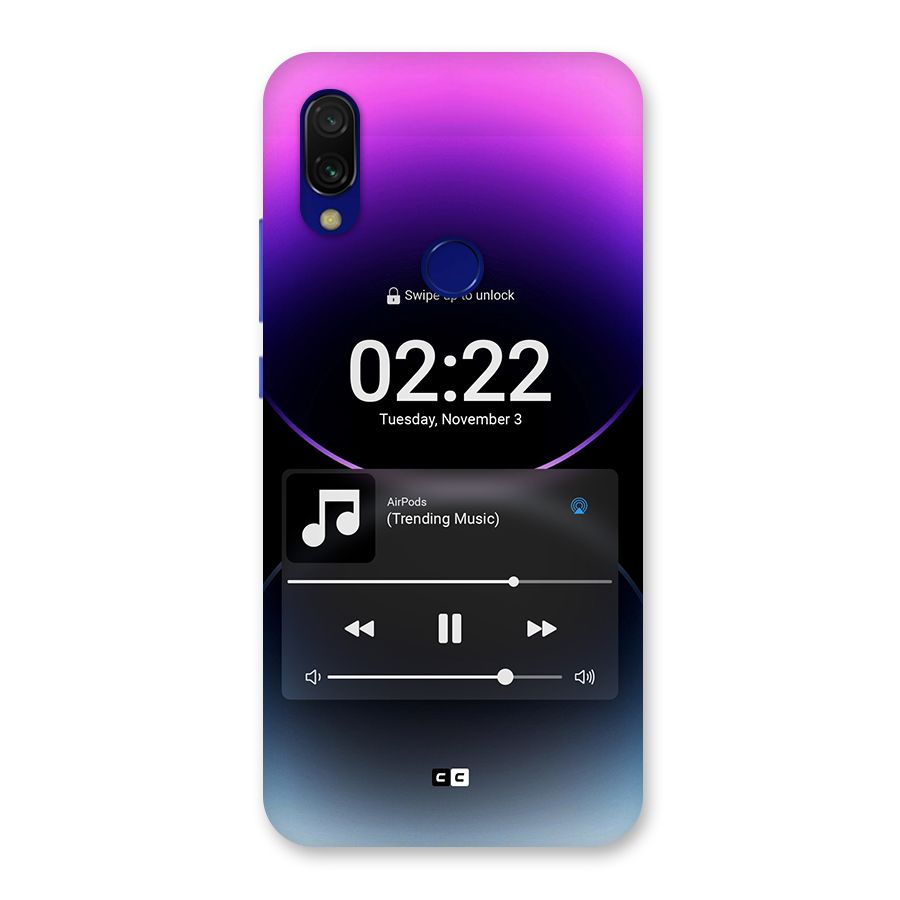 Trending Music Back Case for Redmi Y3